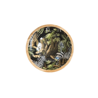 By Room schaal rond ø 18 cm mangohout zebra in jungle By Room Schaal Rond ø 18 Cm Mangohout Zebra In Jungle -Winkel Voor Keukenbenodigdheden 17285 png 1