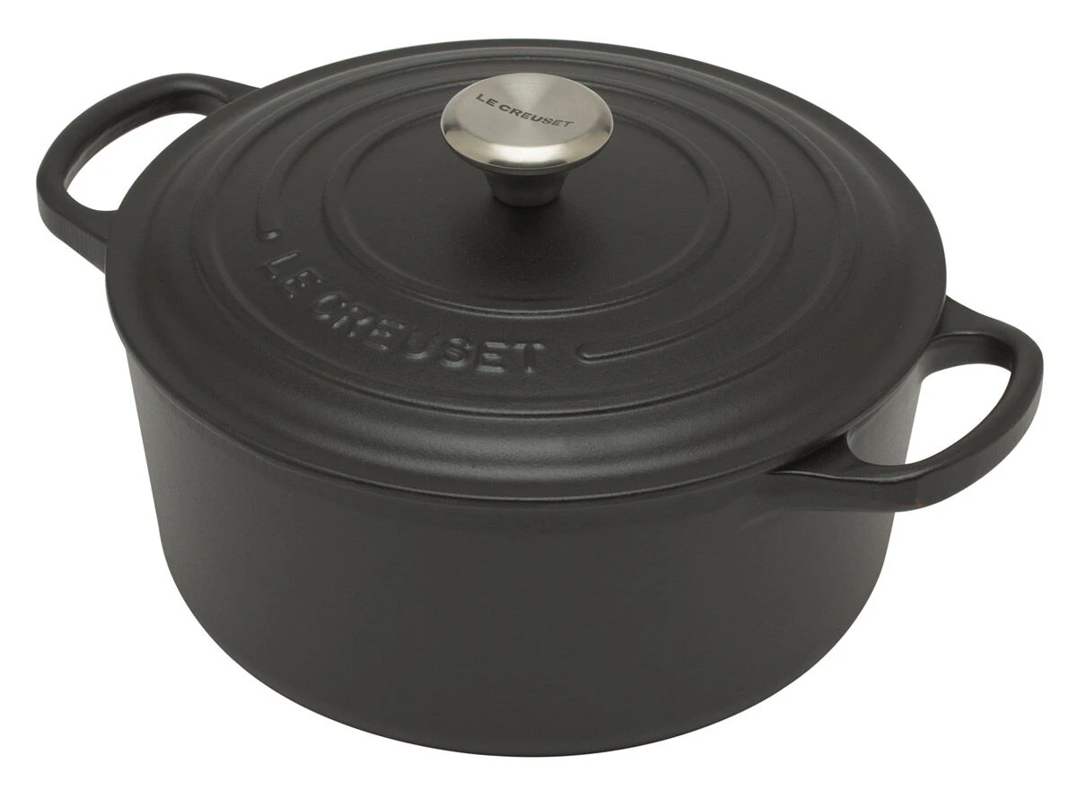 Le Creuset Signature braadpan 3,3 liter ø 22 cm gietijzer matzwart Le Creuset Signature Braadpan 3,3 Liter ø 22 Cm Gietijzer Matzwart -Winkel Voor Keukenbenodigdheden 7836 62526 1