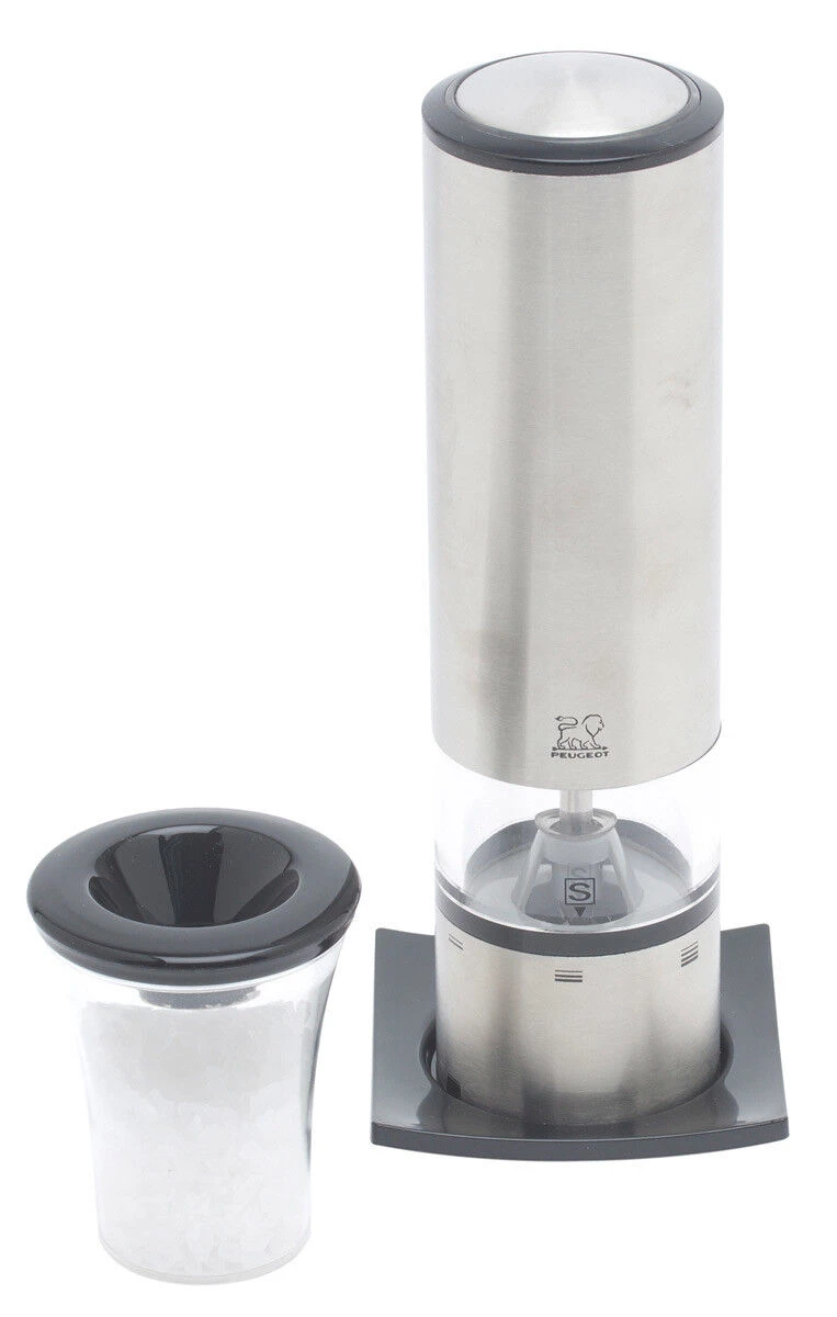 Peugeot Elis Sense elektrische zoutmolen u-select 20 cm rvs Peugeot Elis Sense Elektrische Zoutmolen U-select 20 Cm Rvs -Winkel Voor Keukenbenodigdheden 8959 52279 1