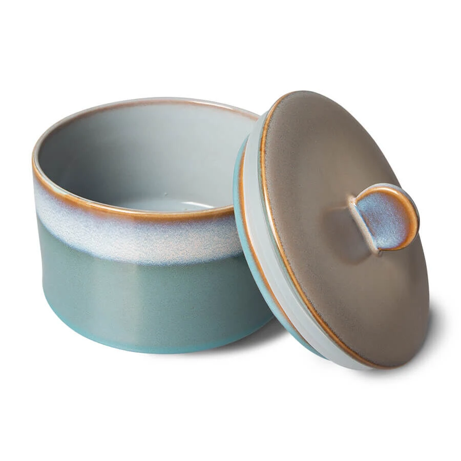 HK Living 70's ACE7081 Dusk voorraadpot 1,65 liter aardewerk HK Living 70's ACE7081 Dusk Voorraadpot 1,65 Liter Aardewerk -Winkel Voor Keukenbenodigdheden ace7081 lr b 01 1