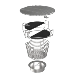 The Bastard Model 2022 Large Compleet Barbecue Keramiek Zwart -Winkel Voor Keukenbenodigdheden binnenwerk the bastard 2022 min 1 1