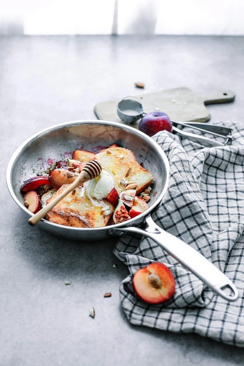 Cristel Castel'Pro Multiply koekenpan ø 28 cm rvs Cristel Castel'Pro Multiply Koekenpan ø 28 Cm Rvs -Winkel Voor Keukenbenodigdheden brioche griottes 5