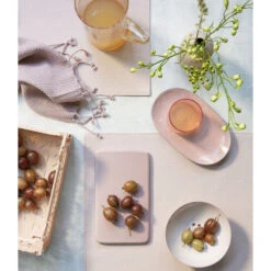 Finesse Monaco XL Placemat 35 X 48 Cm Kunstleer Green Tea -Winkel Voor Keukenbenodigdheden monaco 2 24