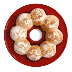 Emile Henry Broodbakvorm Kroonvormig ø 30,5 Cm Aardewerk Rood