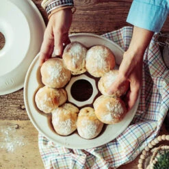 Emile Henry Broodbakvorm Kroonvormig ø 30,5 Cm Aardewerk Rood -Winkel Voor Keukenbenodigdheden univ 2 2 1